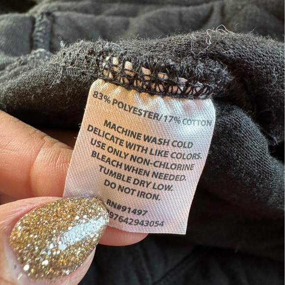 Modern canvas quilted popover jacket sweater medium - Picture 5 of 5